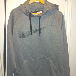 Nike Gray Hoodie Large